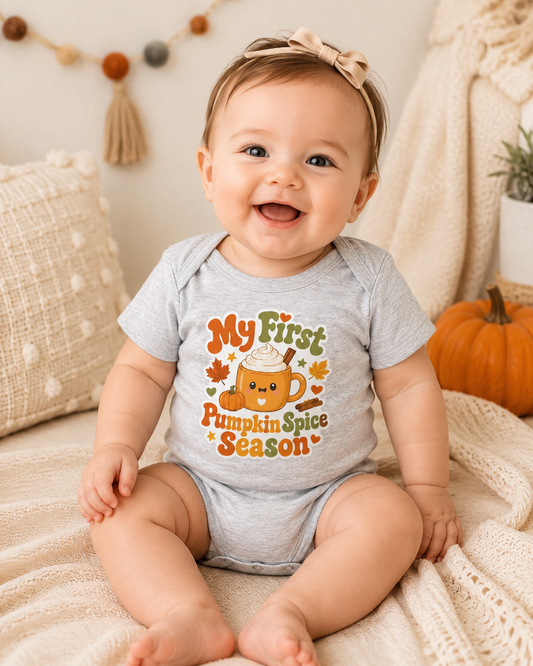 First Pumpkin Spice one piece